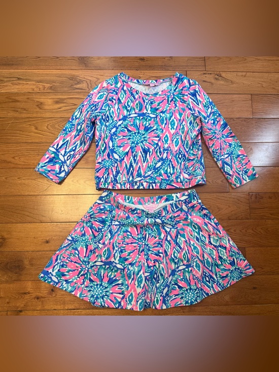 Lilly Pulitzer Other - Lilly Pulitzer Mini Carlita Set in ‘Tiki Pink Shake it Up’